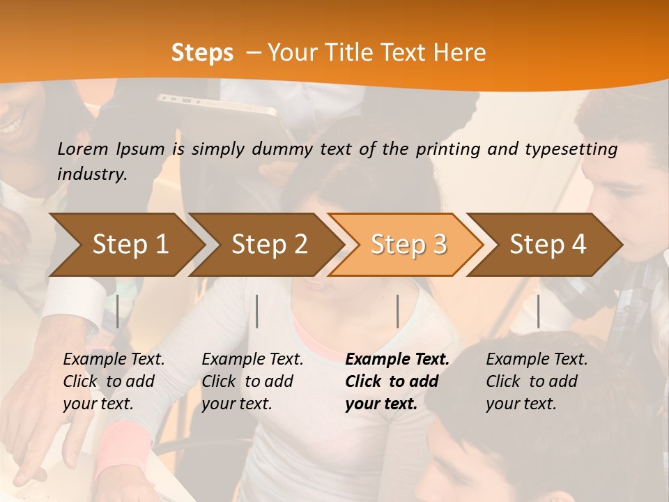 The Team Discusses The Project PowerPoint Template