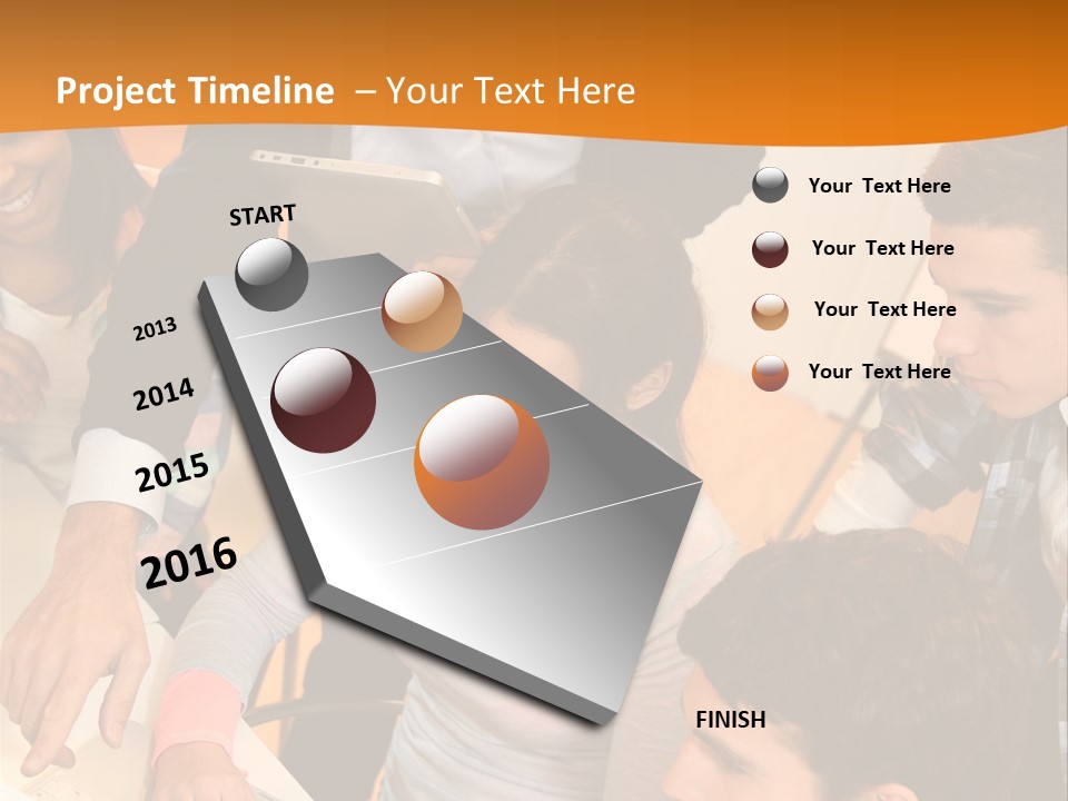 The Team Discusses The Project PowerPoint Template
