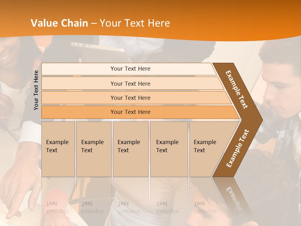 The Team Discusses The Project PowerPoint Template