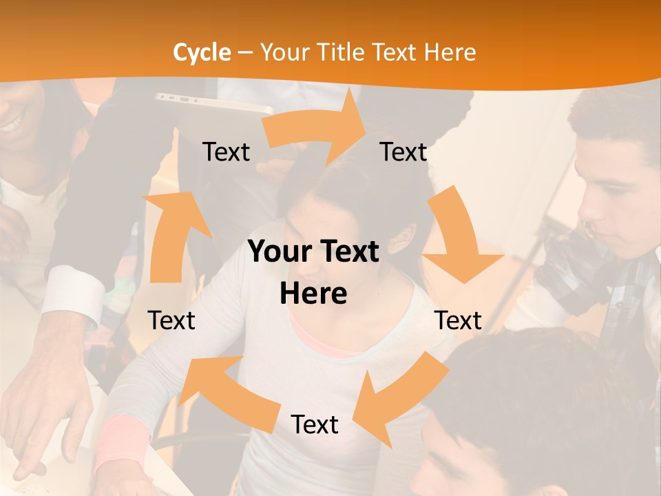 The Team Discusses The Project PowerPoint Template