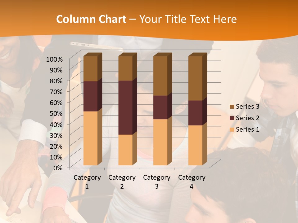 The Team Discusses The Project PowerPoint Template