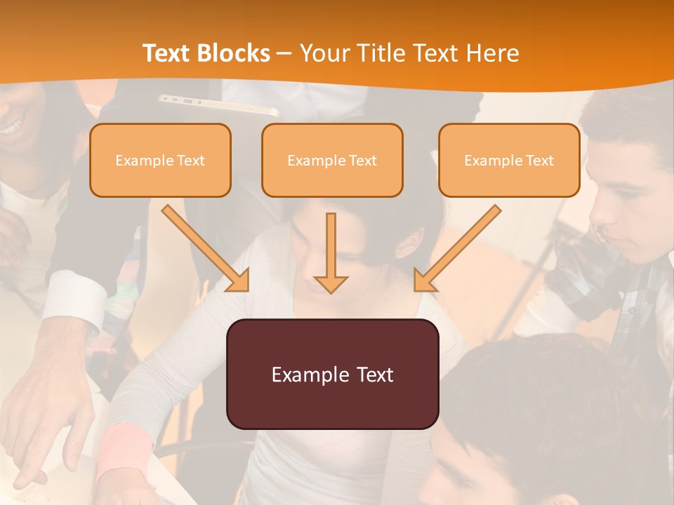 The Team Discusses The Project PowerPoint Template