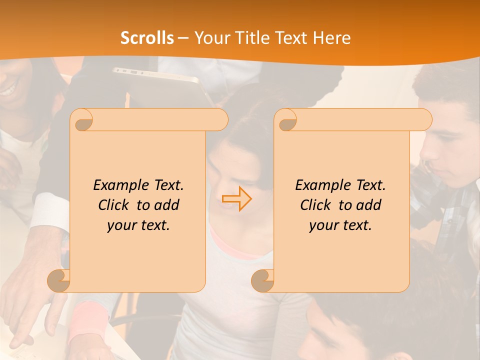 The Team Discusses The Project PowerPoint Template