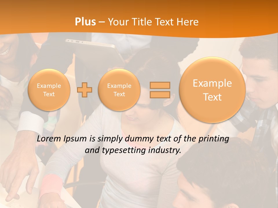 The Team Discusses The Project PowerPoint Template
