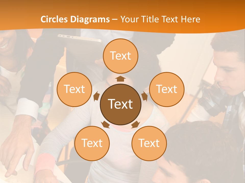 The Team Discusses The Project PowerPoint Template