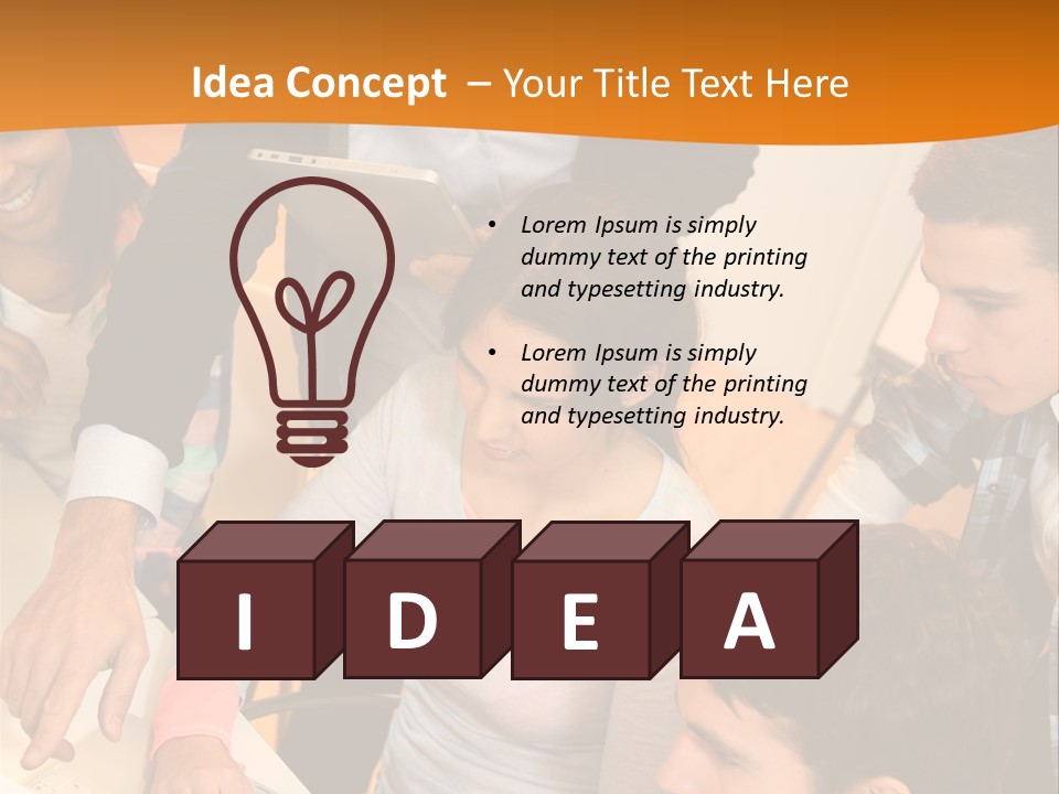 The Team Discusses The Project PowerPoint Template
