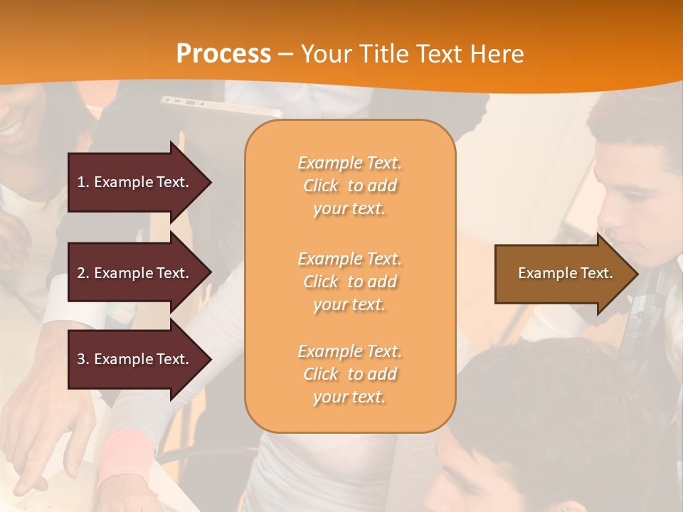 The Team Discusses The Project PowerPoint Template