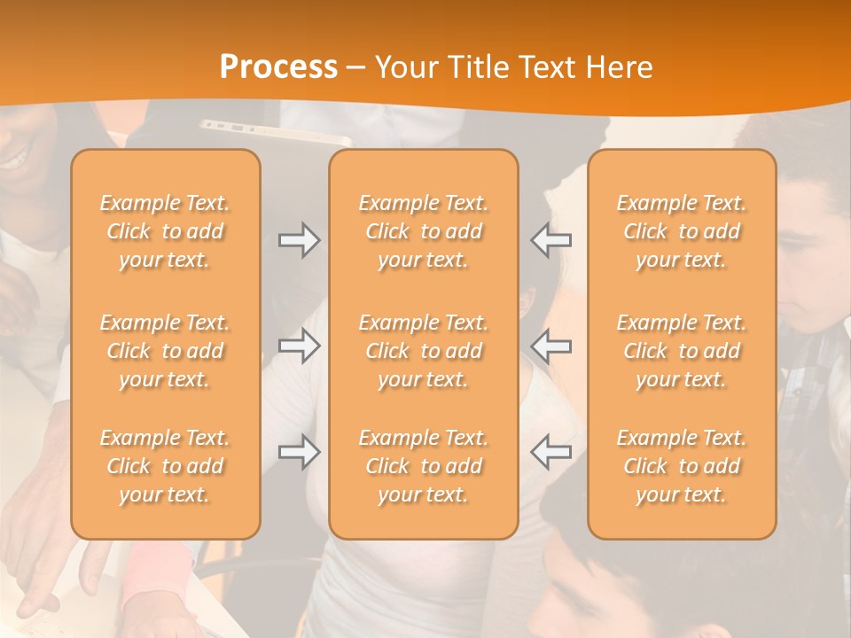The Team Discusses The Project PowerPoint Template