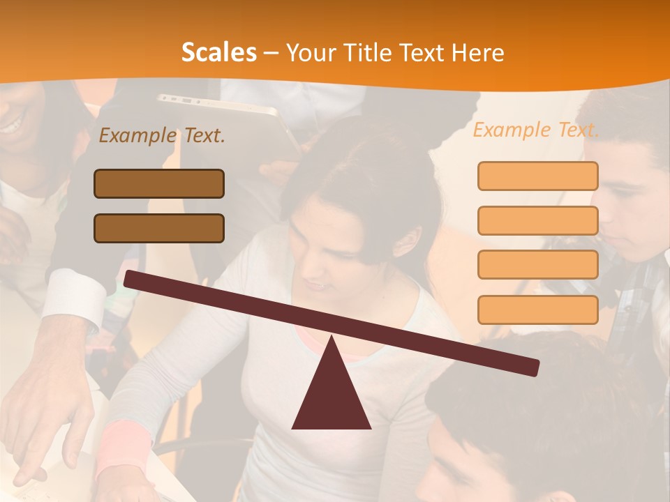 The Team Discusses The Project PowerPoint Template