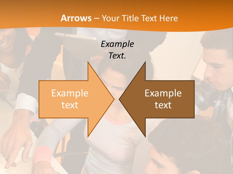 The Team Discusses The Project PowerPoint Template