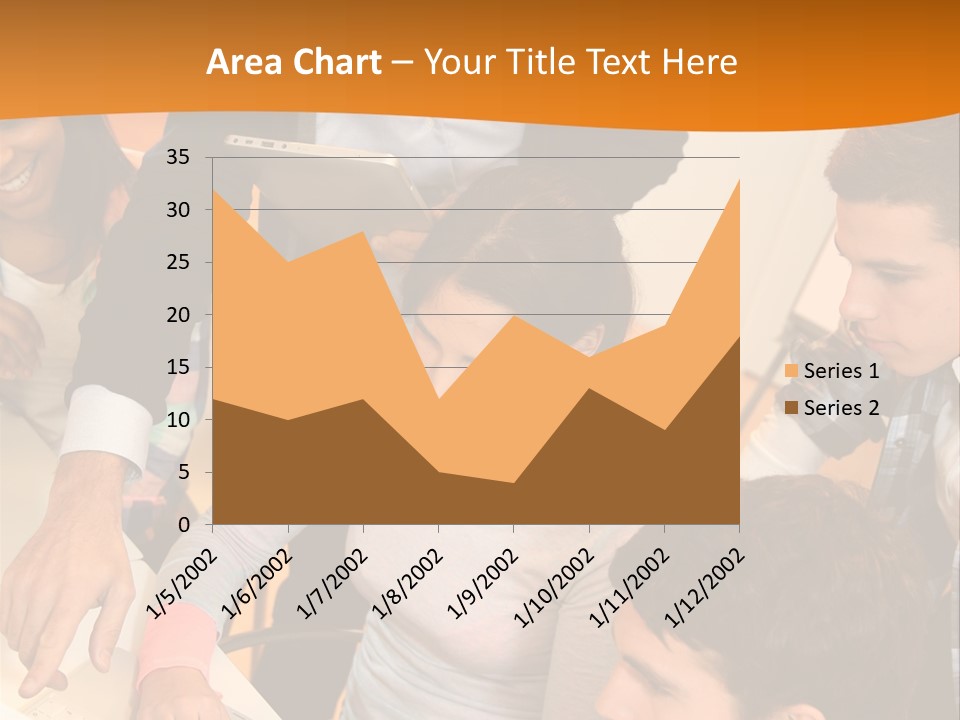 The Team Discusses The Project PowerPoint Template