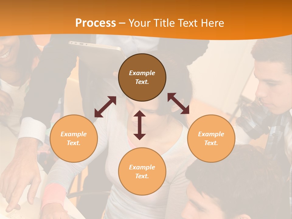 The Team Discusses The Project PowerPoint Template