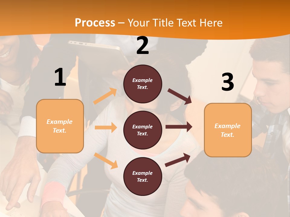 The Team Discusses The Project PowerPoint Template