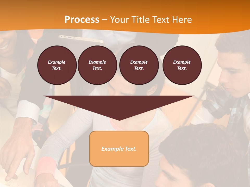 The Team Discusses The Project PowerPoint Template