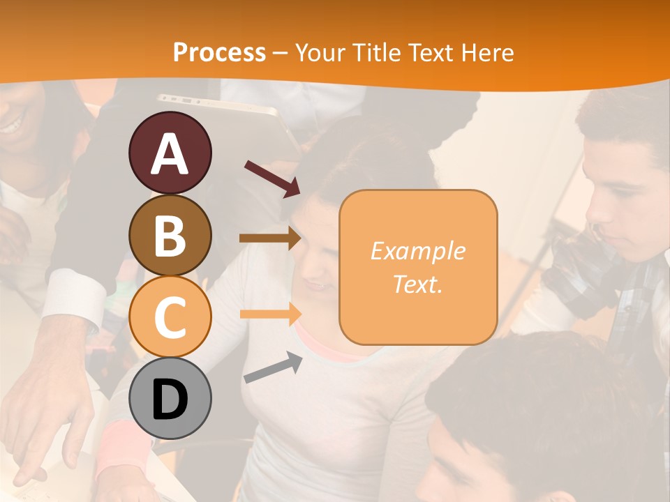 The Team Discusses The Project PowerPoint Template