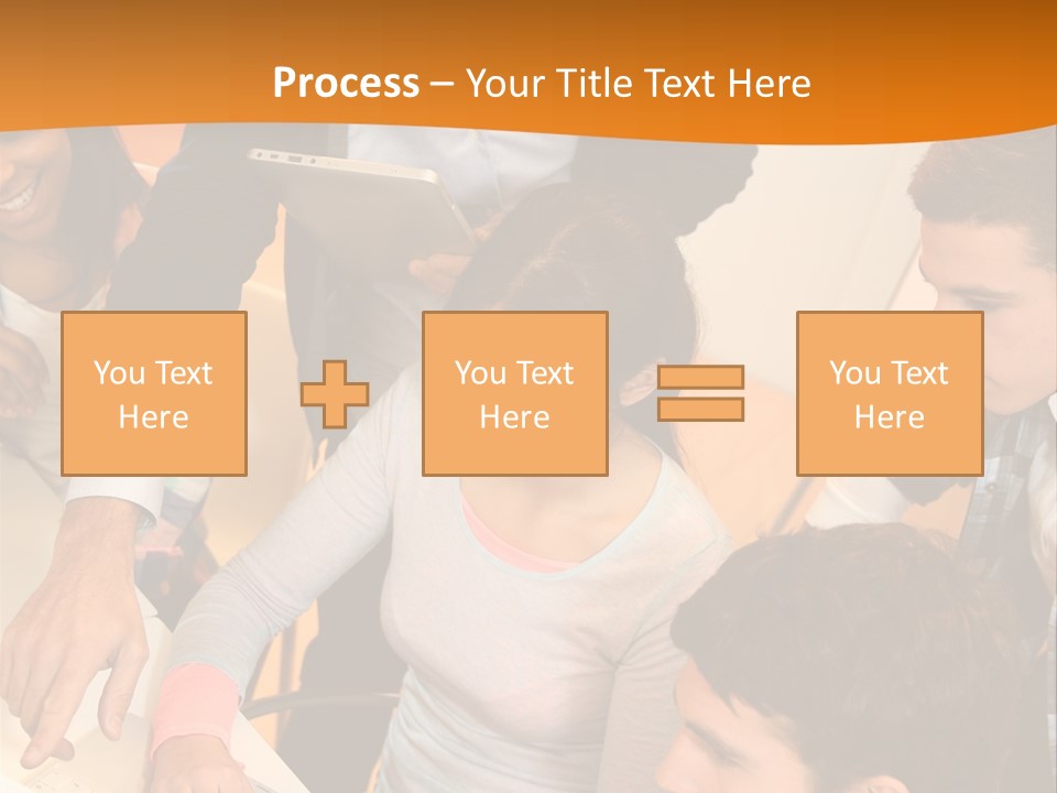 The Team Discusses The Project PowerPoint Template