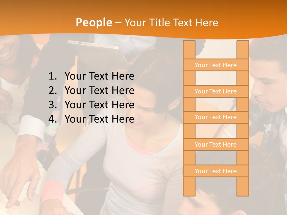 The Team Discusses The Project PowerPoint Template