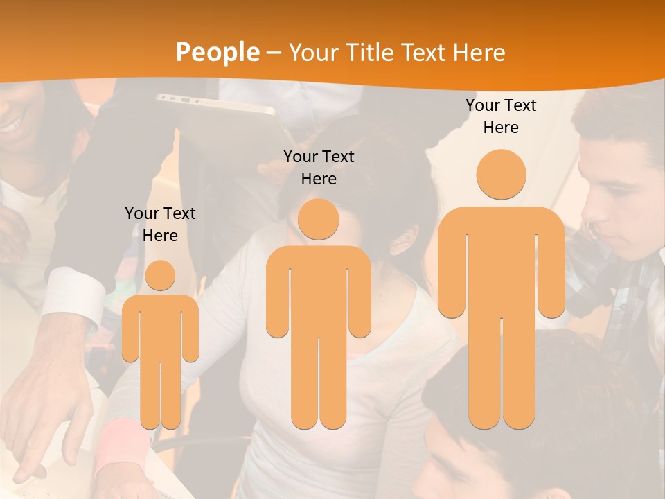 The Team Discusses The Project PowerPoint Template