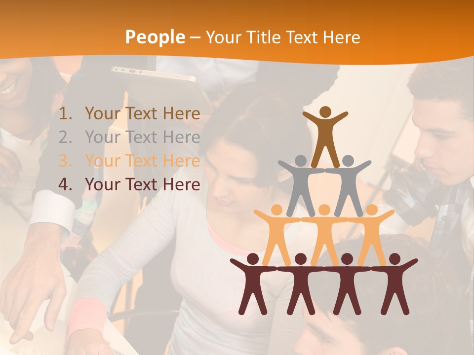 The Team Discusses The Project PowerPoint Template