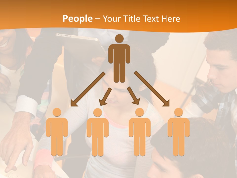 The Team Discusses The Project PowerPoint Template