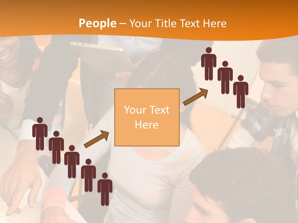 The Team Discusses The Project PowerPoint Template