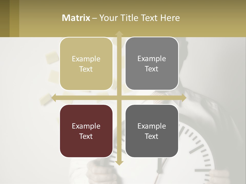 Not Enough Time PowerPoint Template