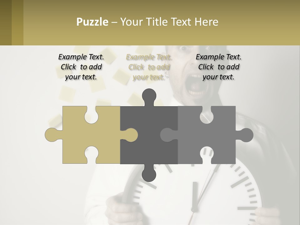 Not Enough Time PowerPoint Template
