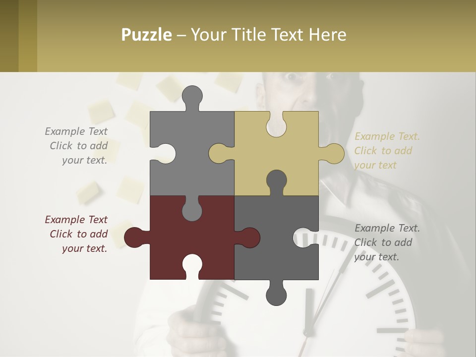 Not Enough Time PowerPoint Template