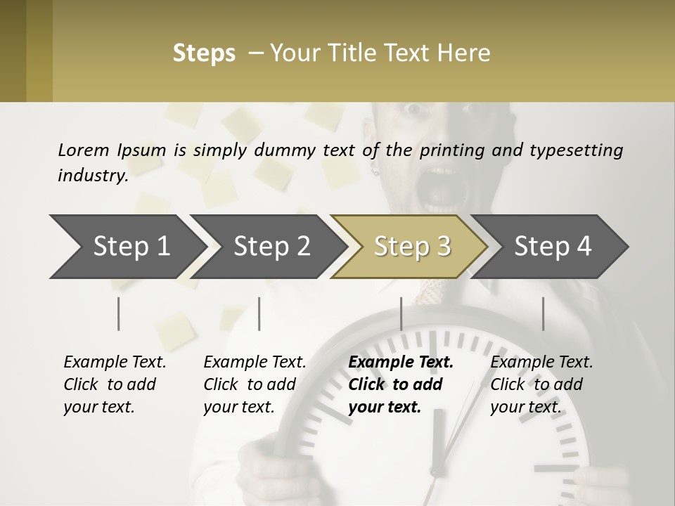Not Enough Time PowerPoint Template