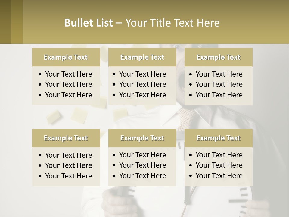 Not Enough Time PowerPoint Template