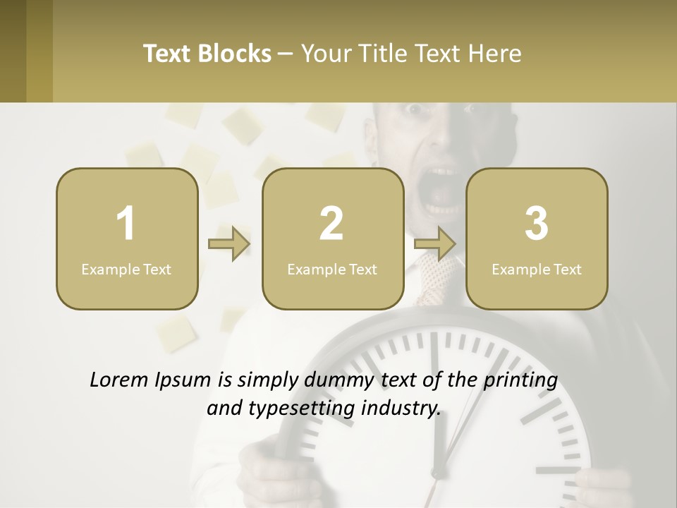 Not Enough Time PowerPoint Template