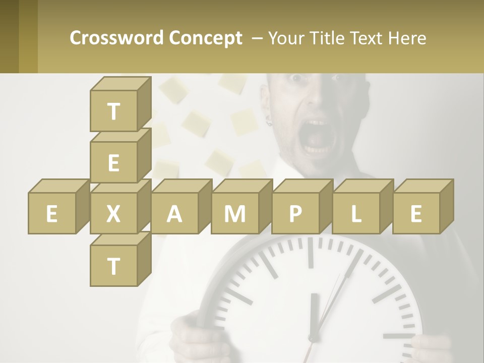 Not Enough Time PowerPoint Template