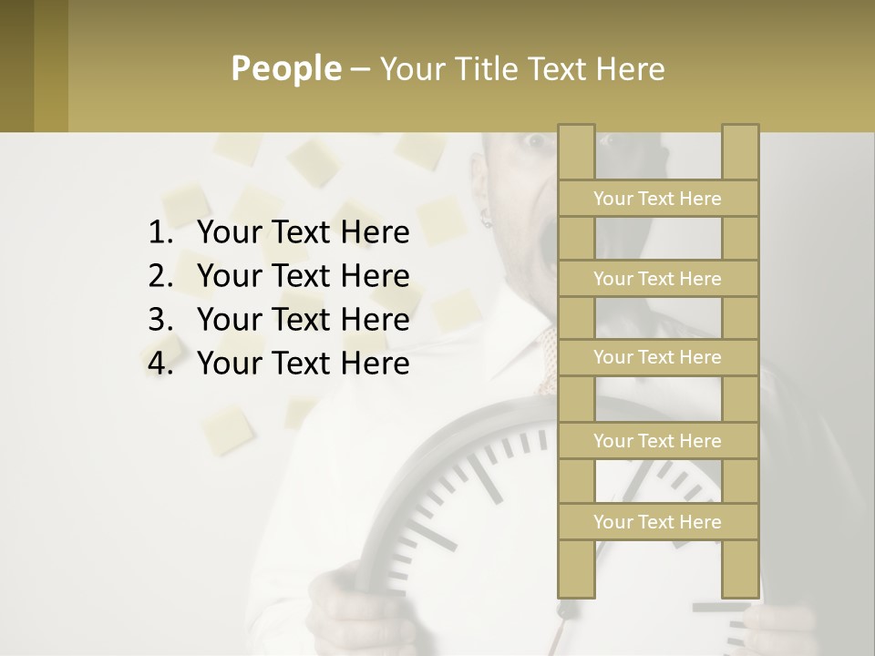 Not Enough Time PowerPoint Template