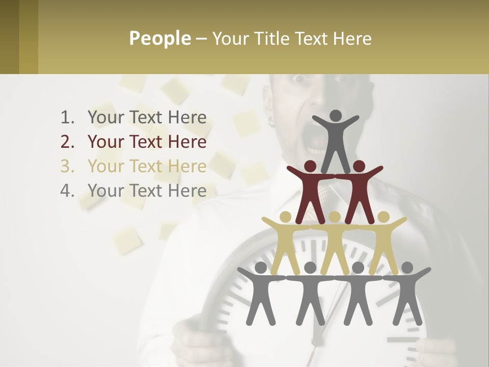 Not Enough Time PowerPoint Template