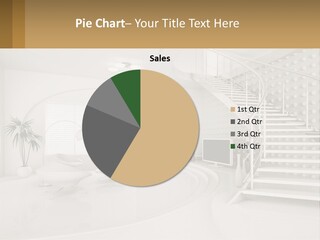 Interior Of A Two-Storey House PowerPoint Template