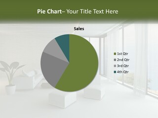 Room With Sea View PowerPoint Template