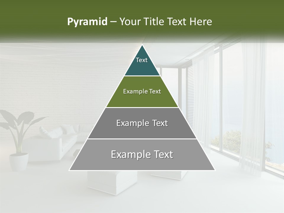 Room With Sea View PowerPoint Template