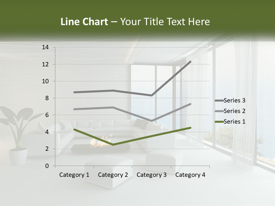 Room With Sea View PowerPoint Template