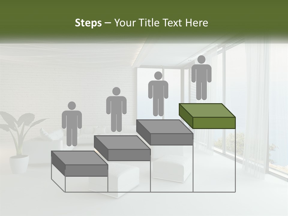 Room With Sea View PowerPoint Template