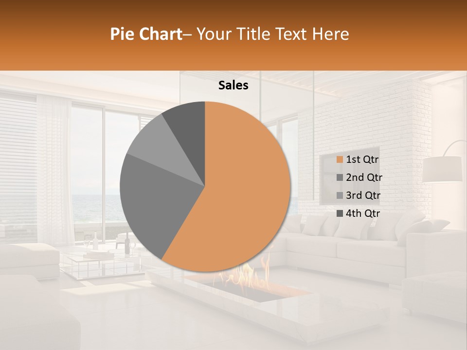 Interior Of The Hallway PowerPoint Template
