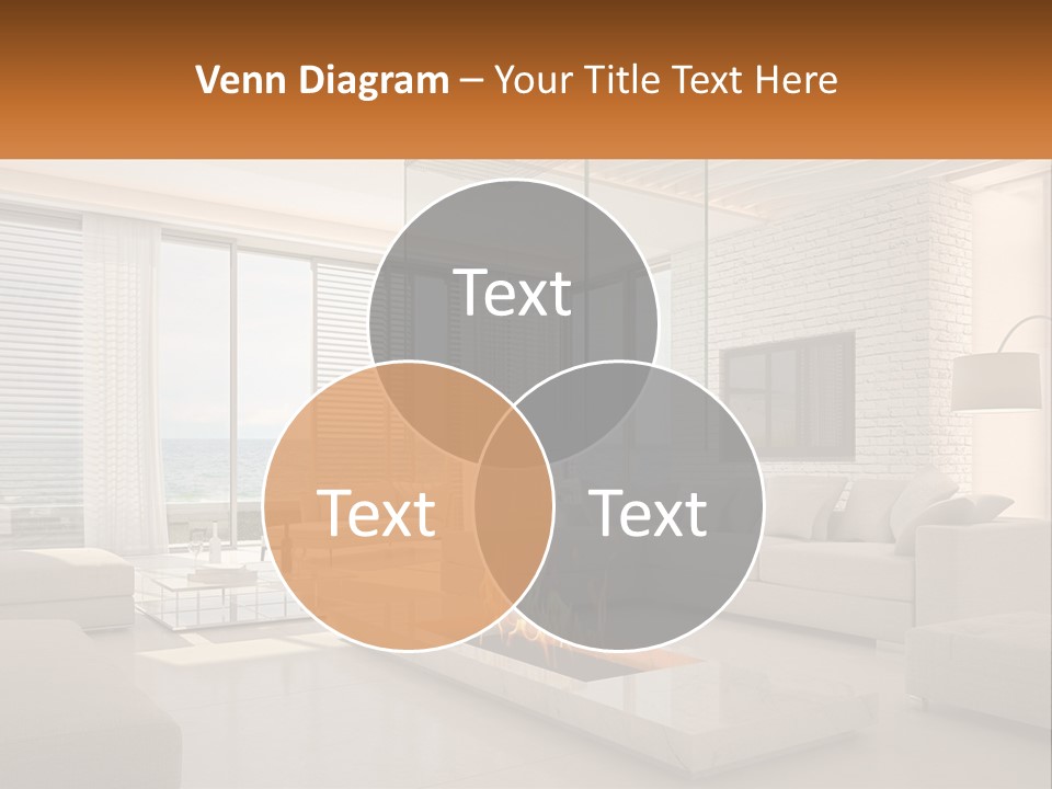 Interior Of The Hallway PowerPoint Template