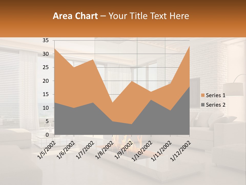 Interior Of The Hallway PowerPoint Template