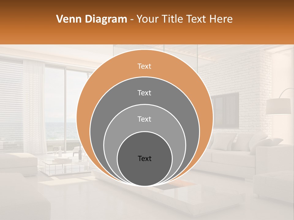 Interior Of The Hallway PowerPoint Template
