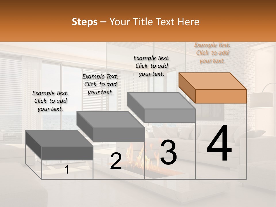 Interior Of The Hallway PowerPoint Template