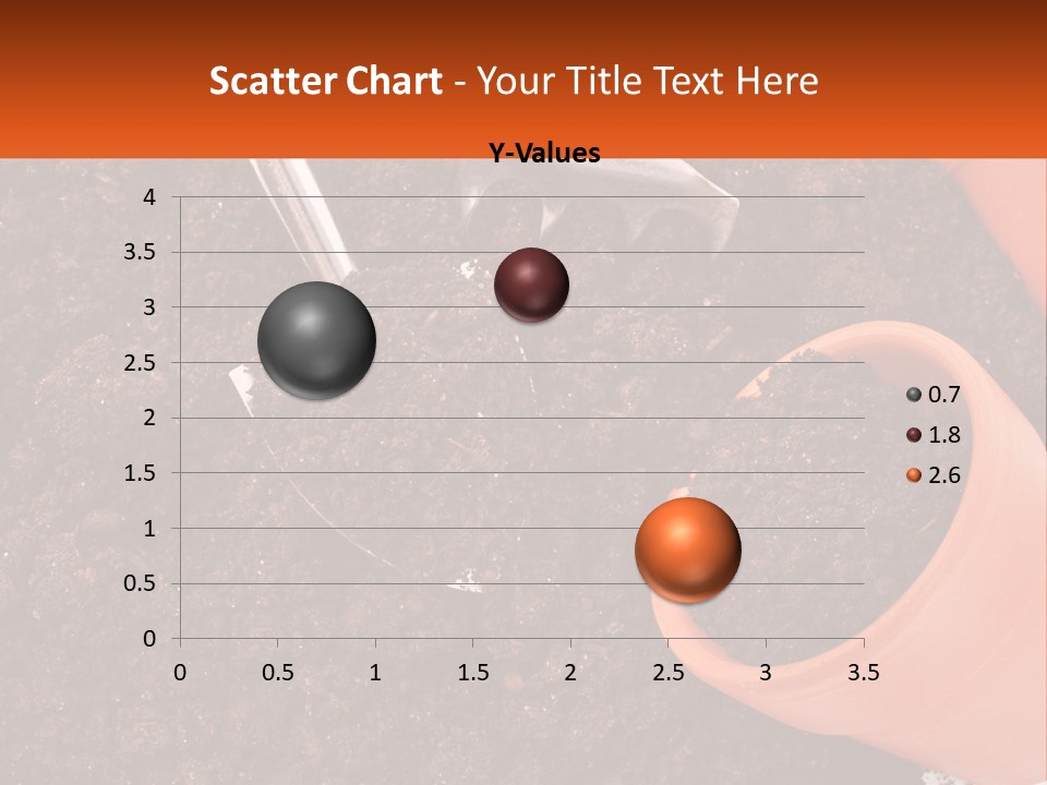 Flowers In A Pot PowerPoint Template