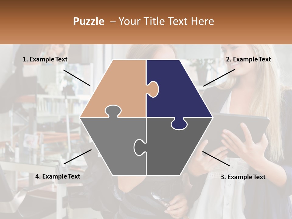 Girls' Communication PowerPoint Template