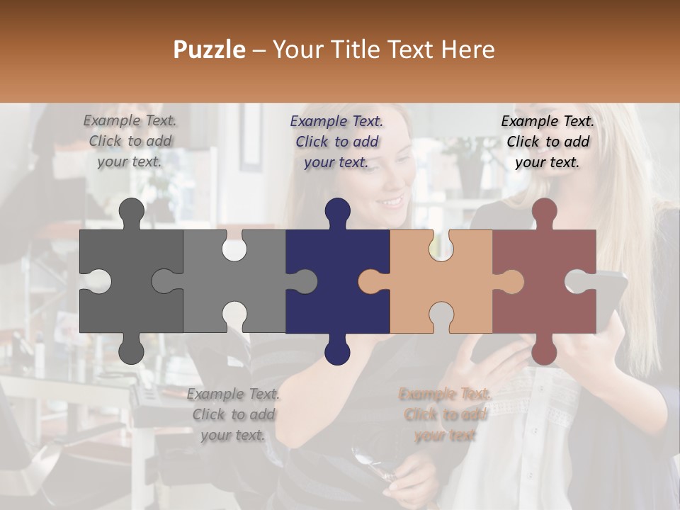 Girls' Communication PowerPoint Template