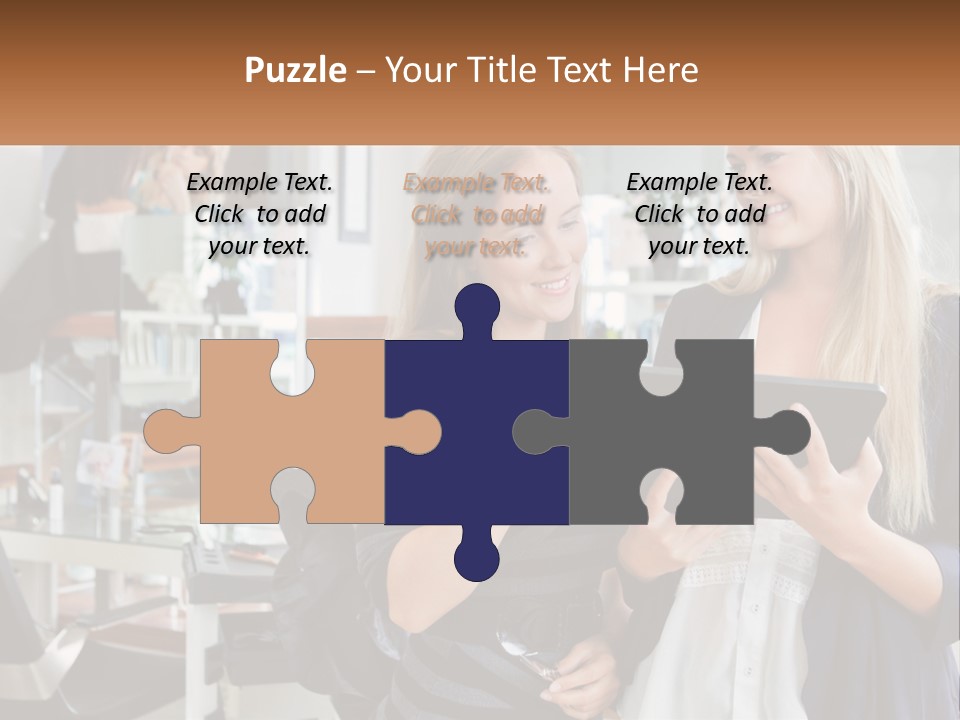 Girls' Communication PowerPoint Template