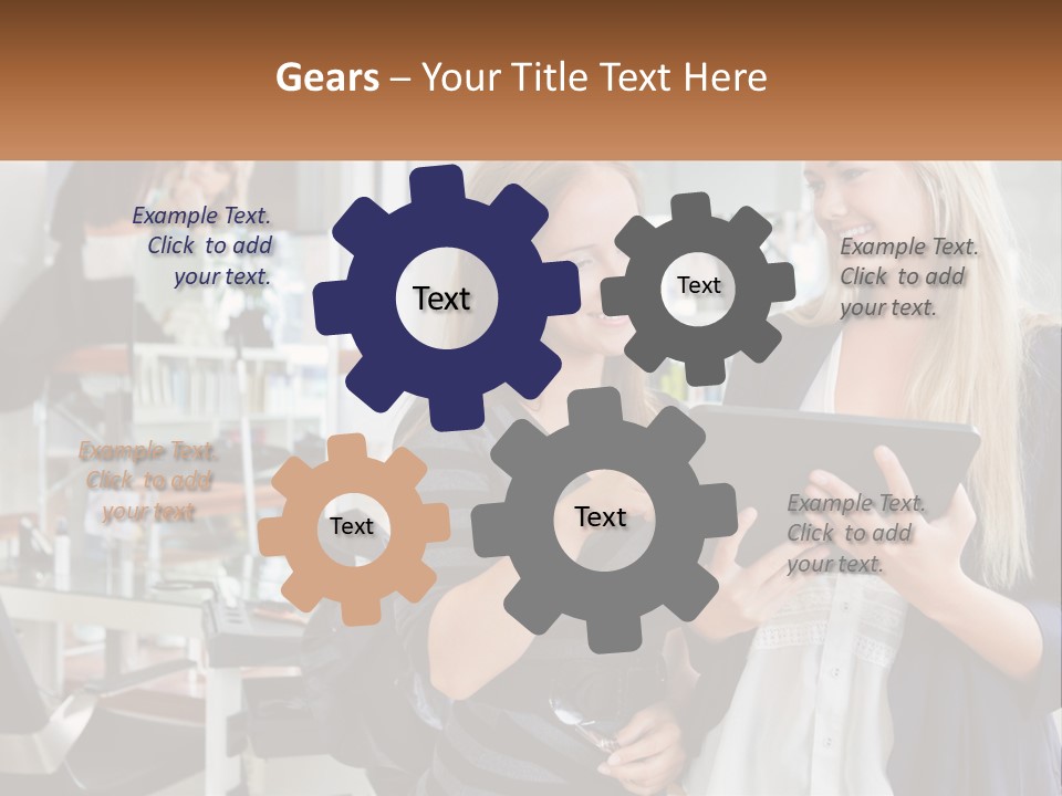 Girls' Communication PowerPoint Template