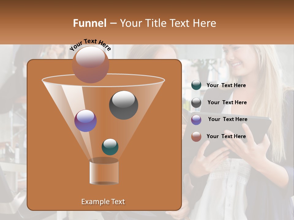 Girls' Communication PowerPoint Template